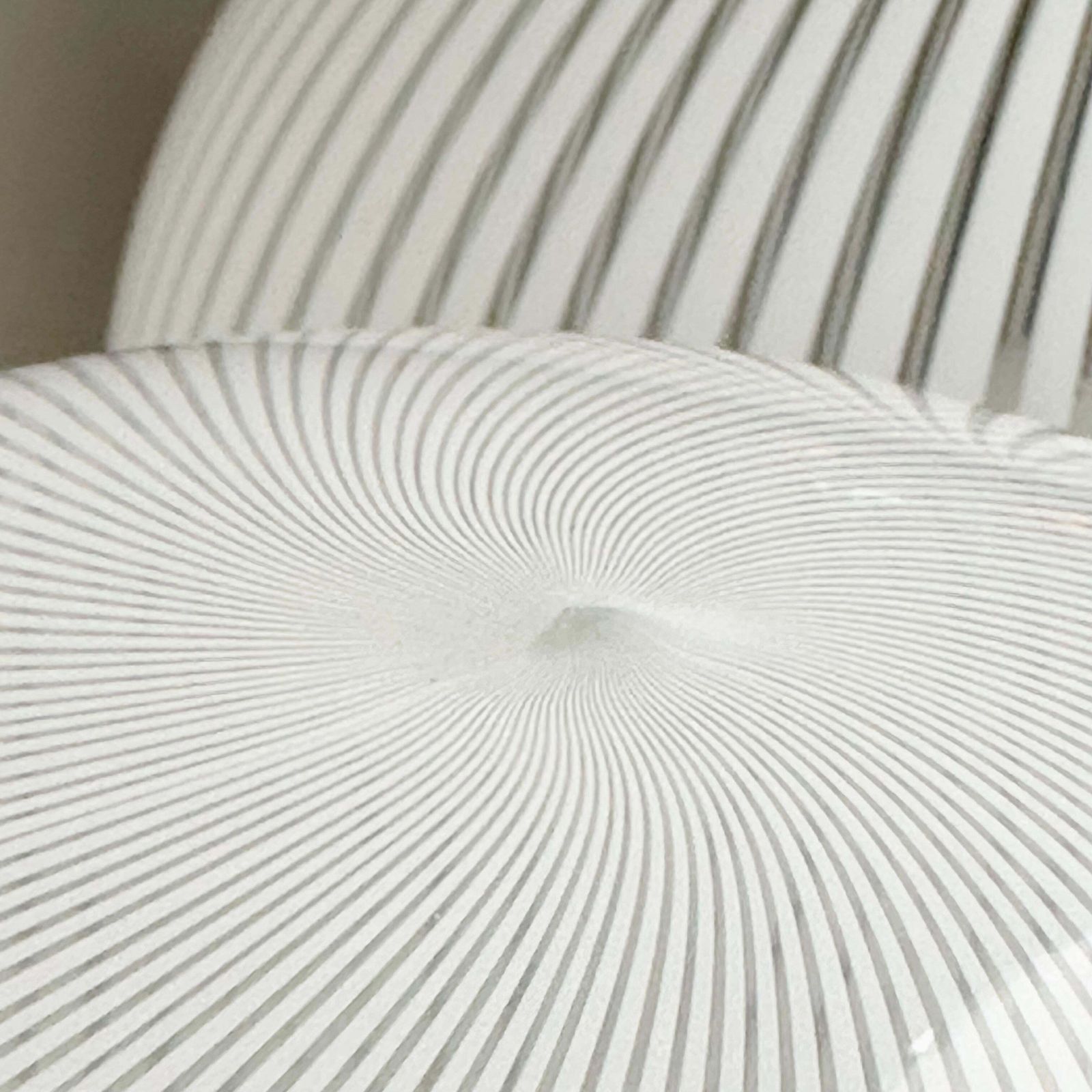 Pair Of "Tessuto" Murano Blown Glass Table Lamps By Ludovico Diaz De Santillana photo vinterior