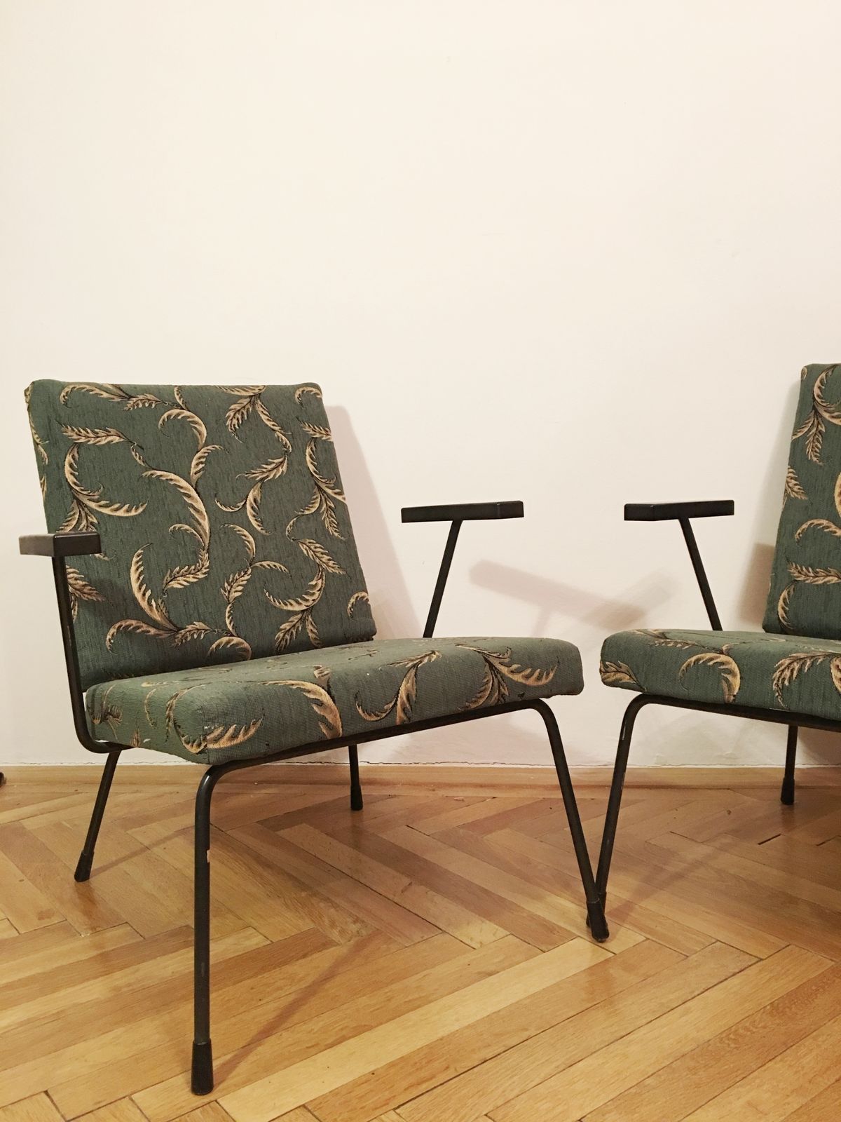 Vintage 415 /1401 Armchairs By Wim Rietveld For Gispan, 1950s, Pair photo vintage