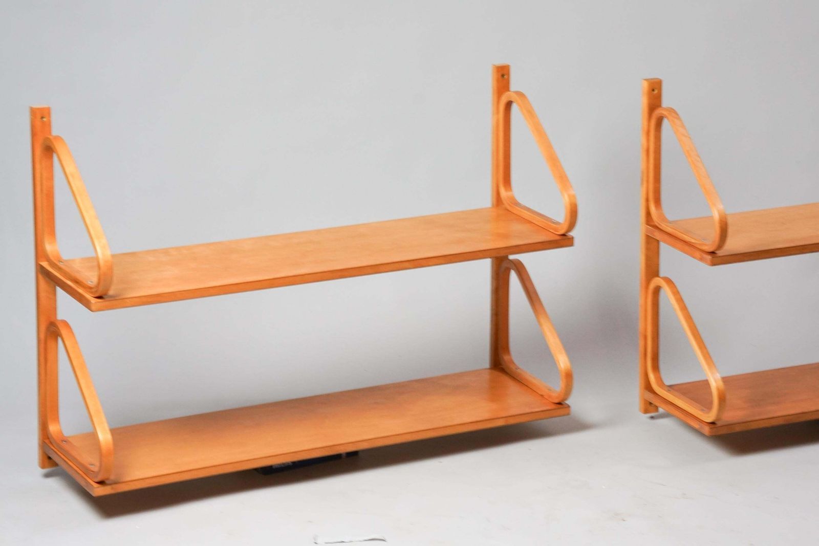 Wall Shelves Model 112b 2, Alvar Aalto, Oy Huonekalu  Ja Rakennustyötehdas Ab photo for sale