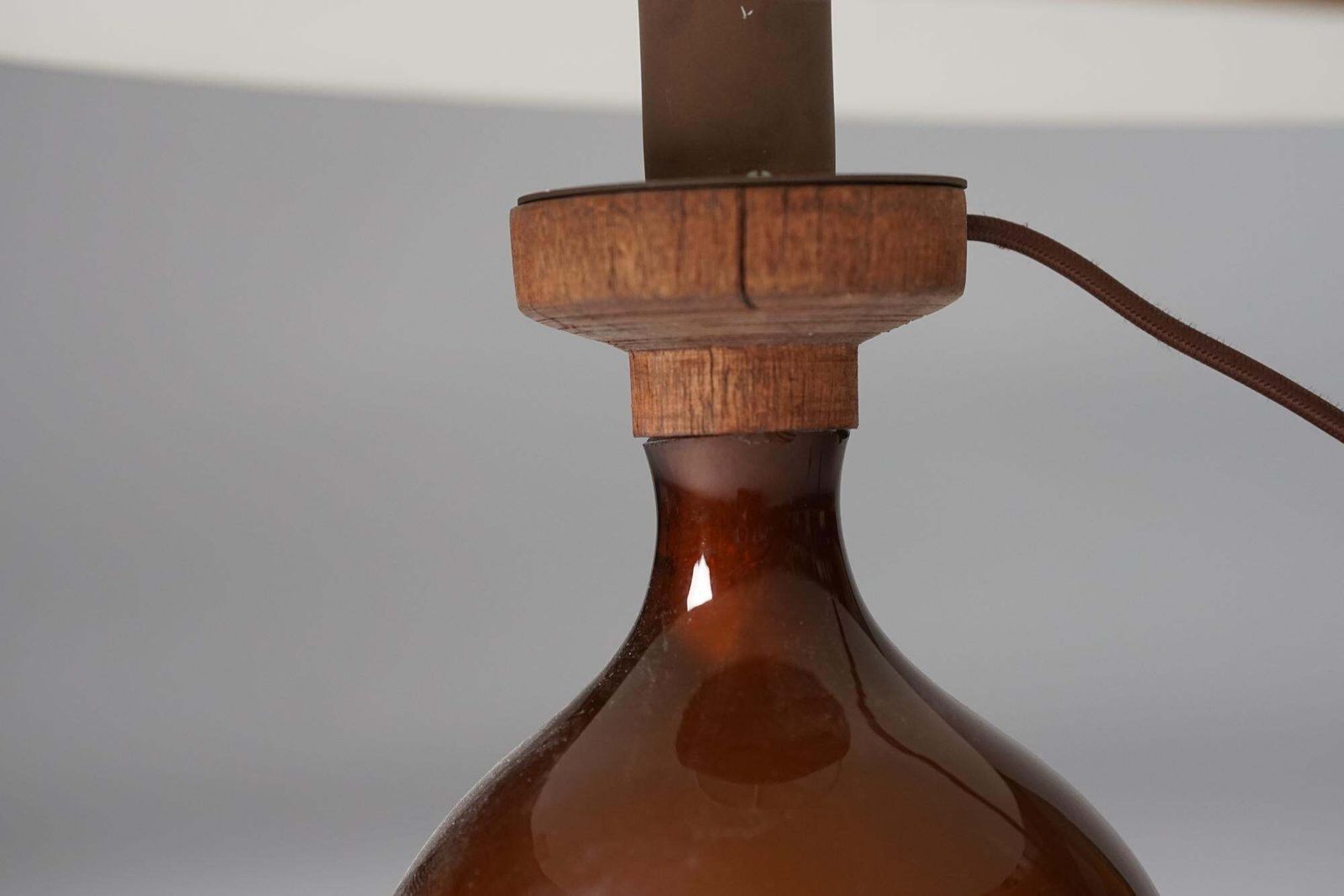 Exceedingly Rare Table Lamp, Svea Winkler, Orno Oy, 1960s photo vinterior