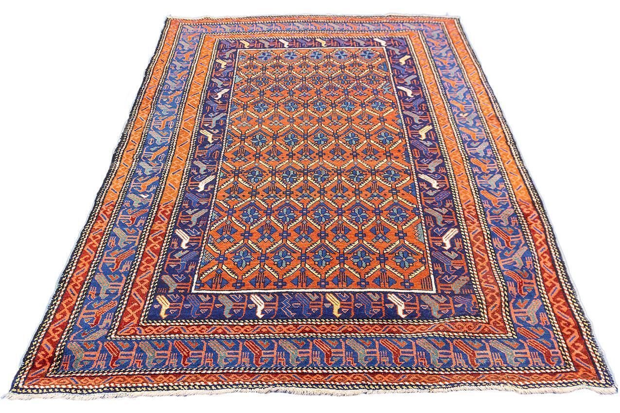 Caucasian Rug All Over Daghestan Early 20th Century photo Textiles