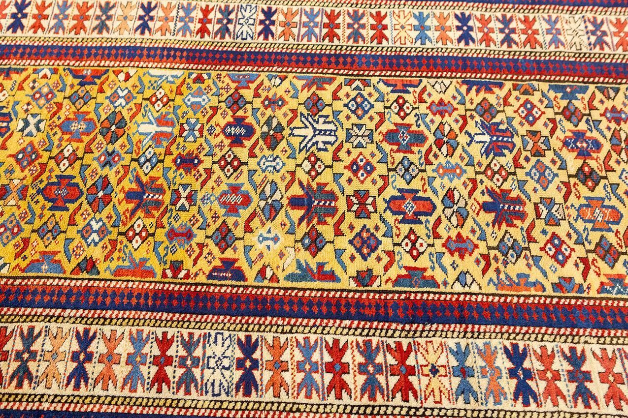 Antique Kuba Runner Caucasian Gold Field photo for sale