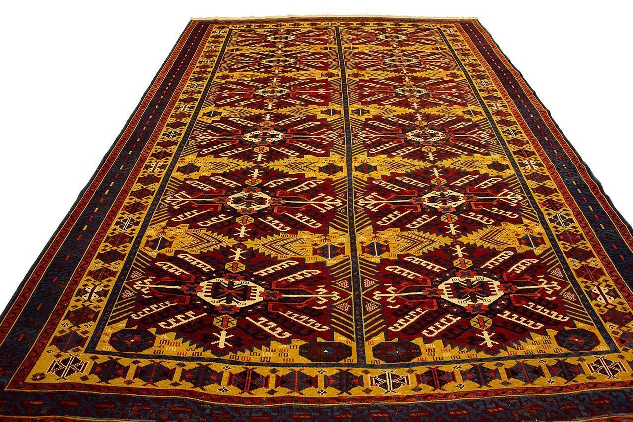Caucasian Rug Zeiwa 'Zeiva' Rare Piece, 19th Century photo for sale