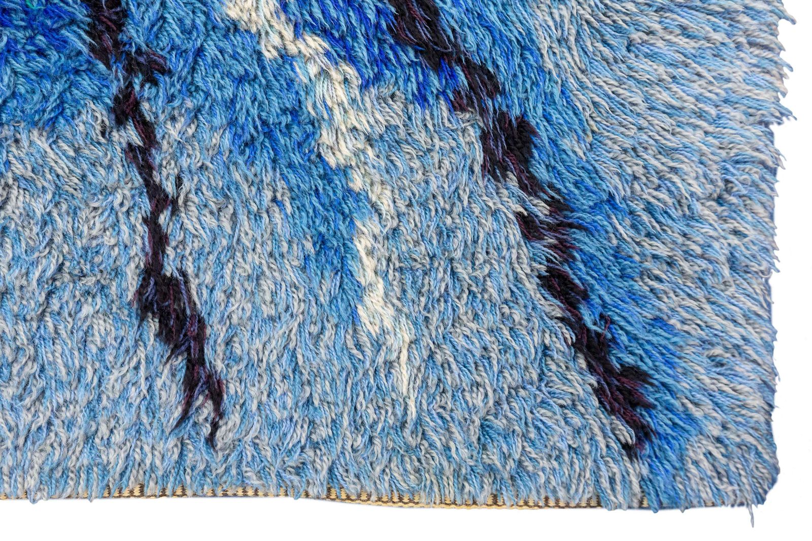Rya Rug Swedish Abstract Design photo furniture