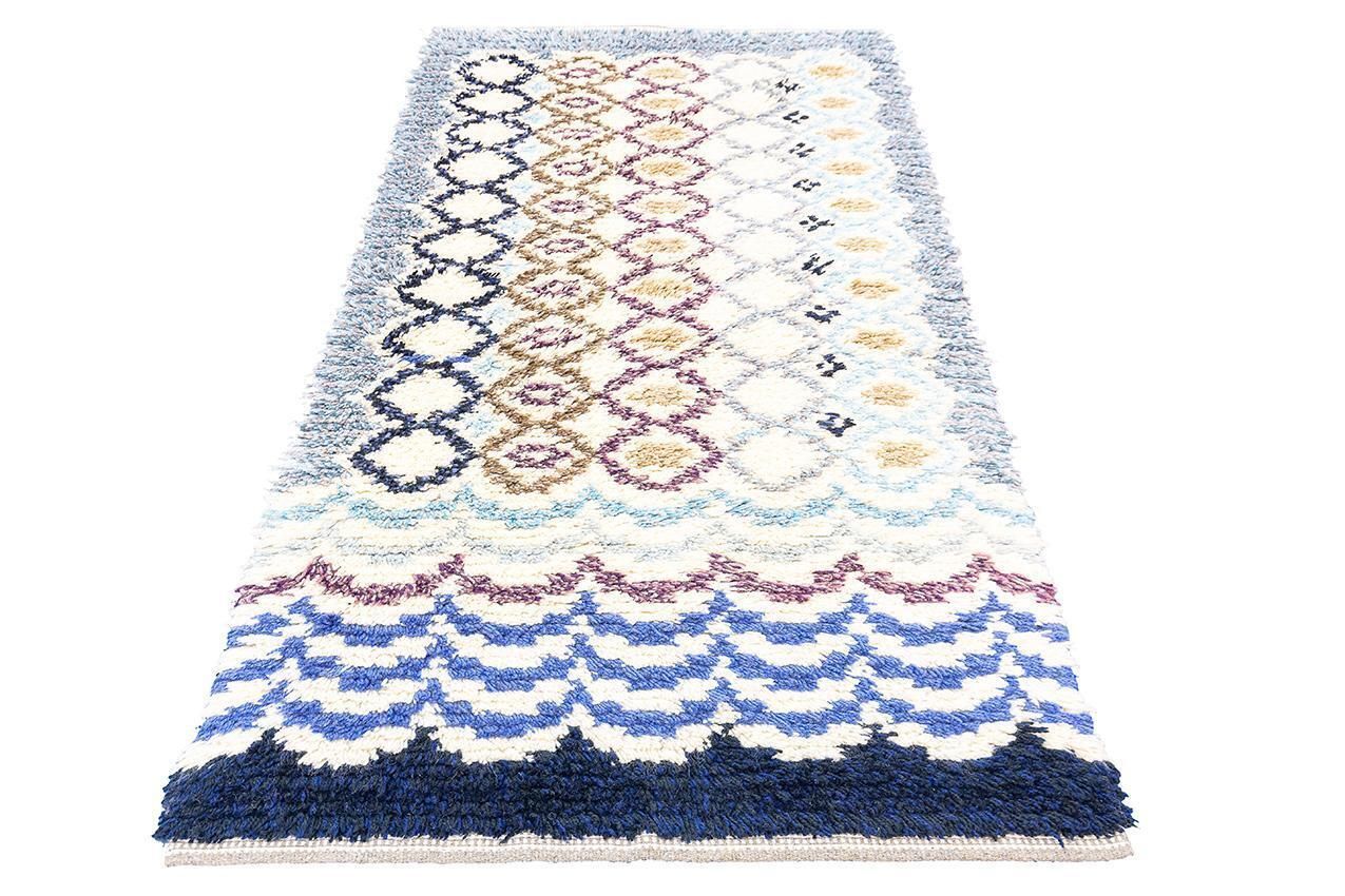 Rya Rug Abstract Design, 1950 1970 photo for sale