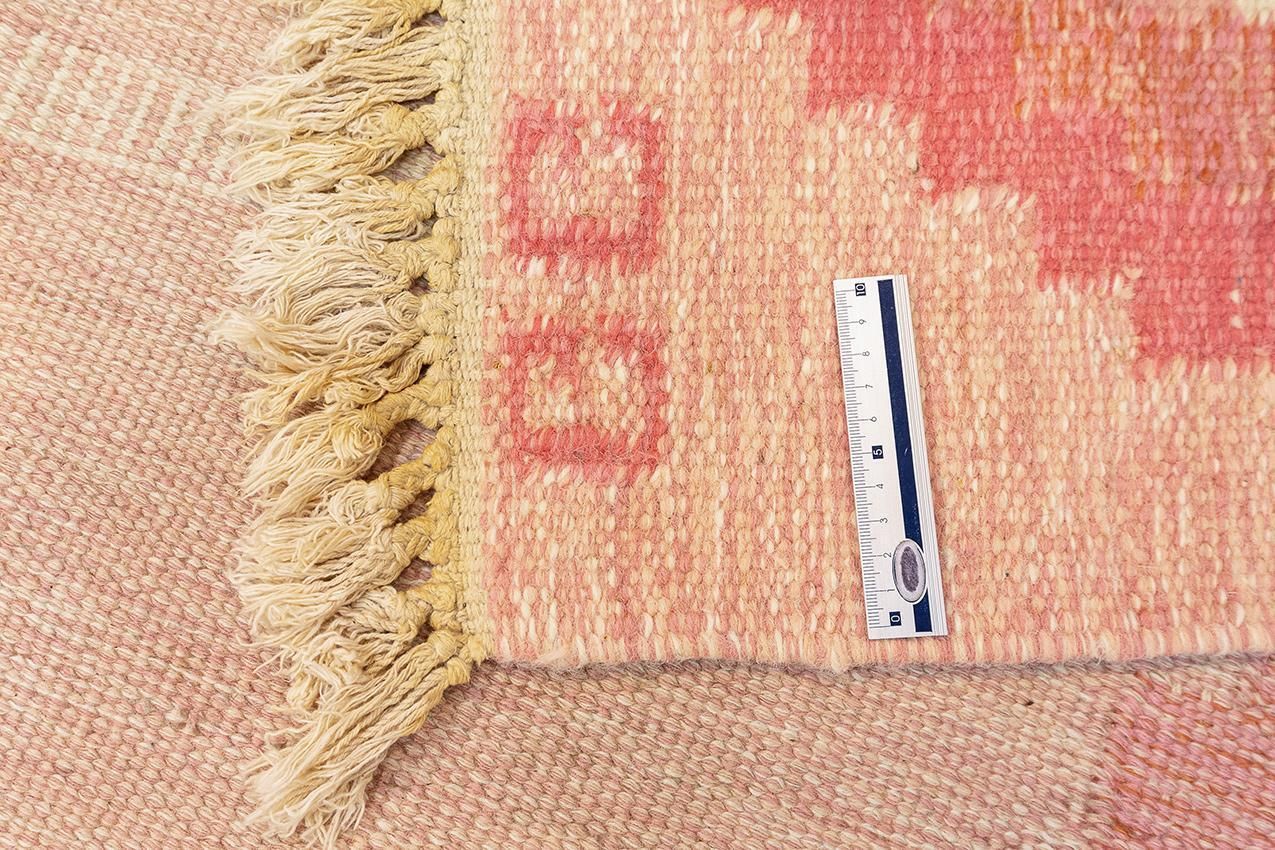 Scandinavian Rug Rollakan Signed Gg photo vintage