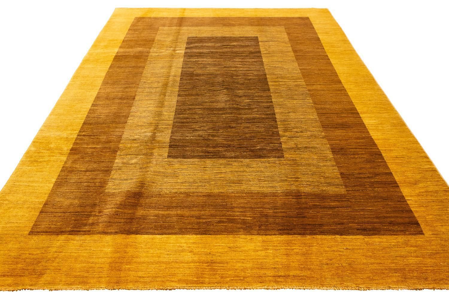Modern Carpet With Abstract Vintage Design Hand Knotted, Xxi Century photo Textiles