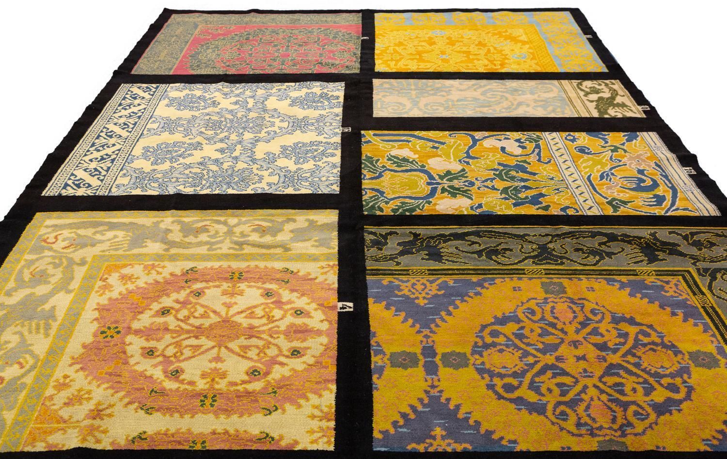 Vintage Spanish Designer Rug Wool, 1950 1970 photo vintage