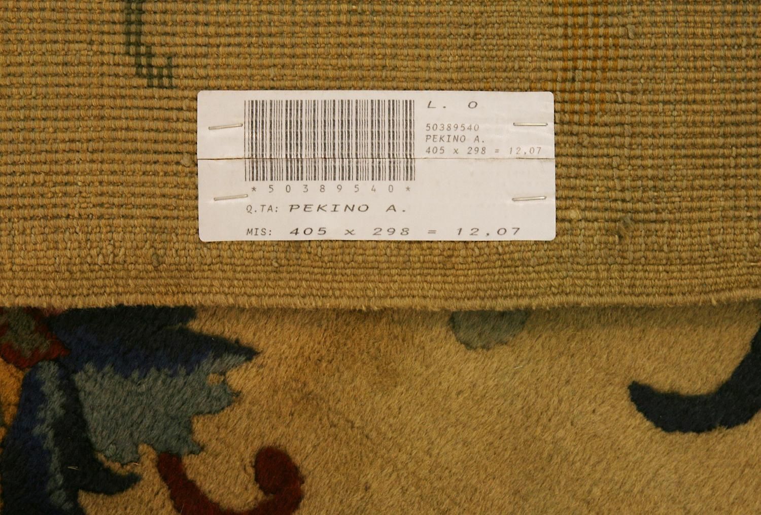 Antique Peking Chinese All Over Design Antique Wool Carpet, Ca. 1920 photo vintage