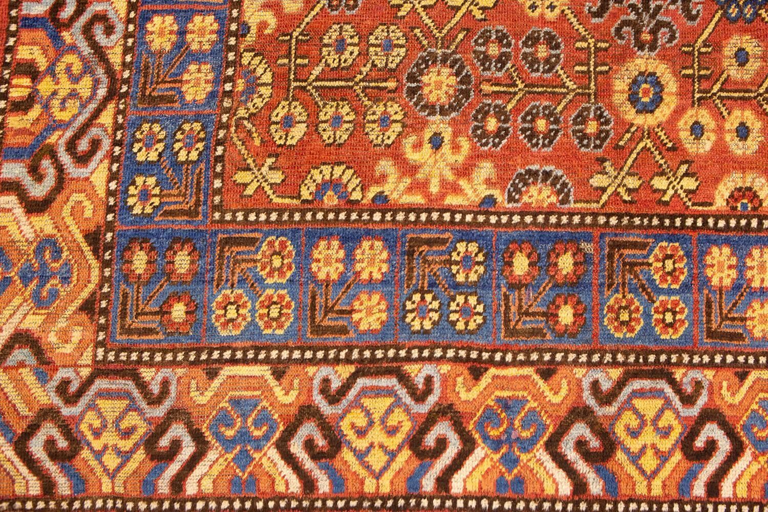 8067.0 Antique Khotan Rug, 1800 1820 photo