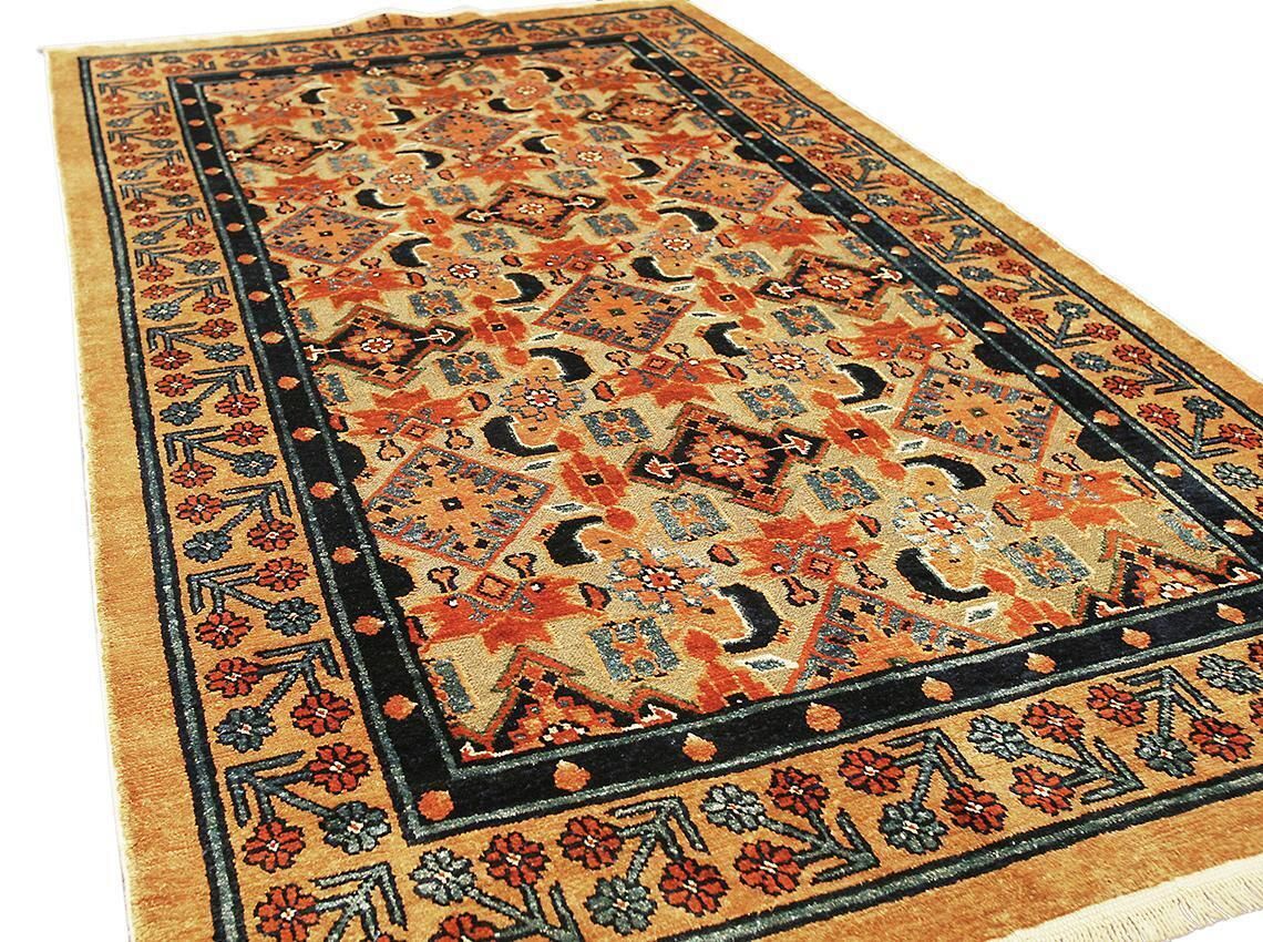 Rare Antique Imperial Palace Chinese Silk & Metal Rug photo for sale