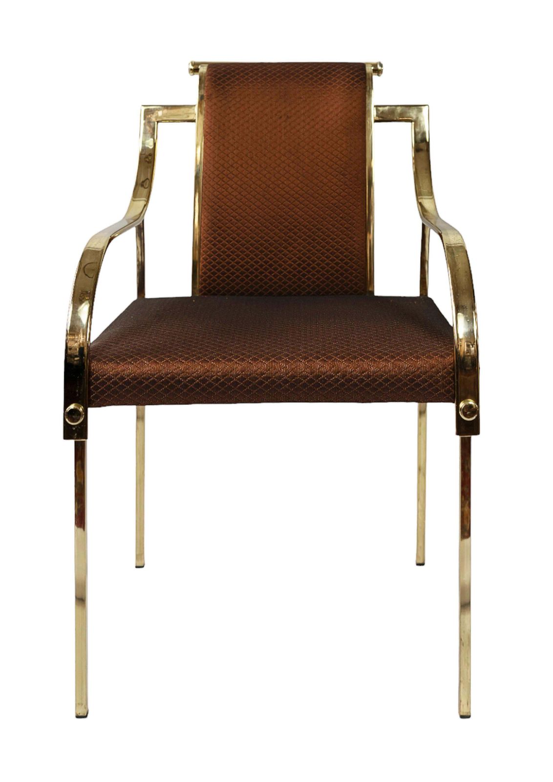 Set Of 4 Pcs. Mid Century Italian Romeo Rega/Maison Jansen Style Dining Chairs photo furniture