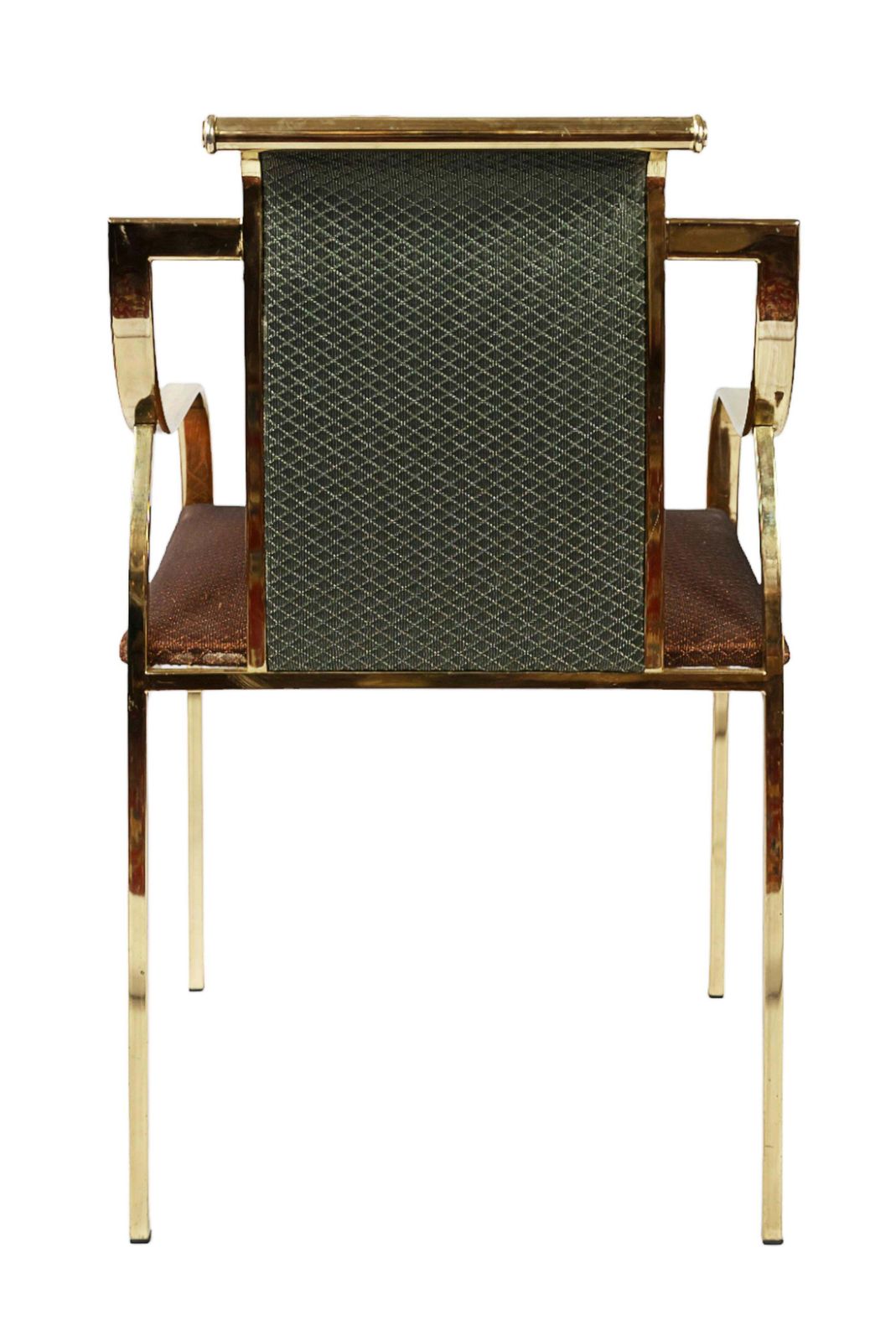Set Of 4 Pcs. Mid Century Italian Romeo Rega/Maison Jansen Style Dining Chairs photo vinterior
