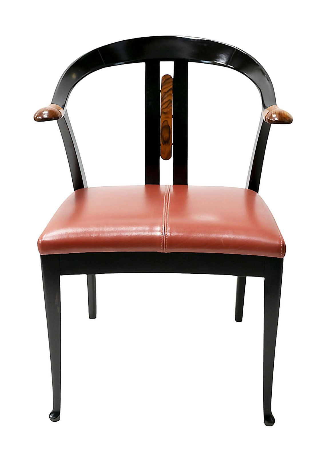Set Of 4 Pcs. Italian Mid Century Giorgetti Dining Chairs From 1980's photo furniture