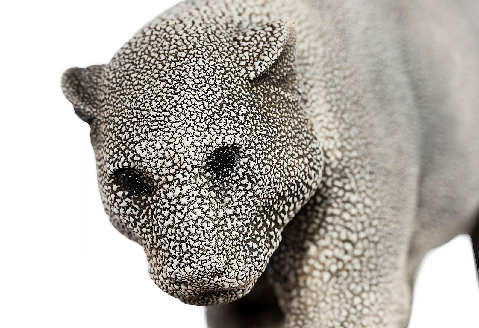 French Art Deco Ceramic Panther Sculpture By G.Beauvais For Edition Kaza, 1930's photo vinterior