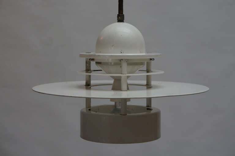 Beautiful Pair Of Louis Poulsen Industrial Lights photo vintage
