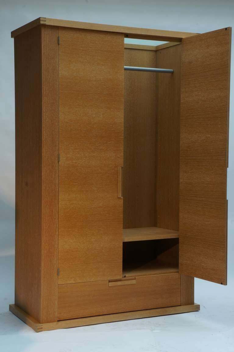 French Limed Oak Armoire photo Furniture