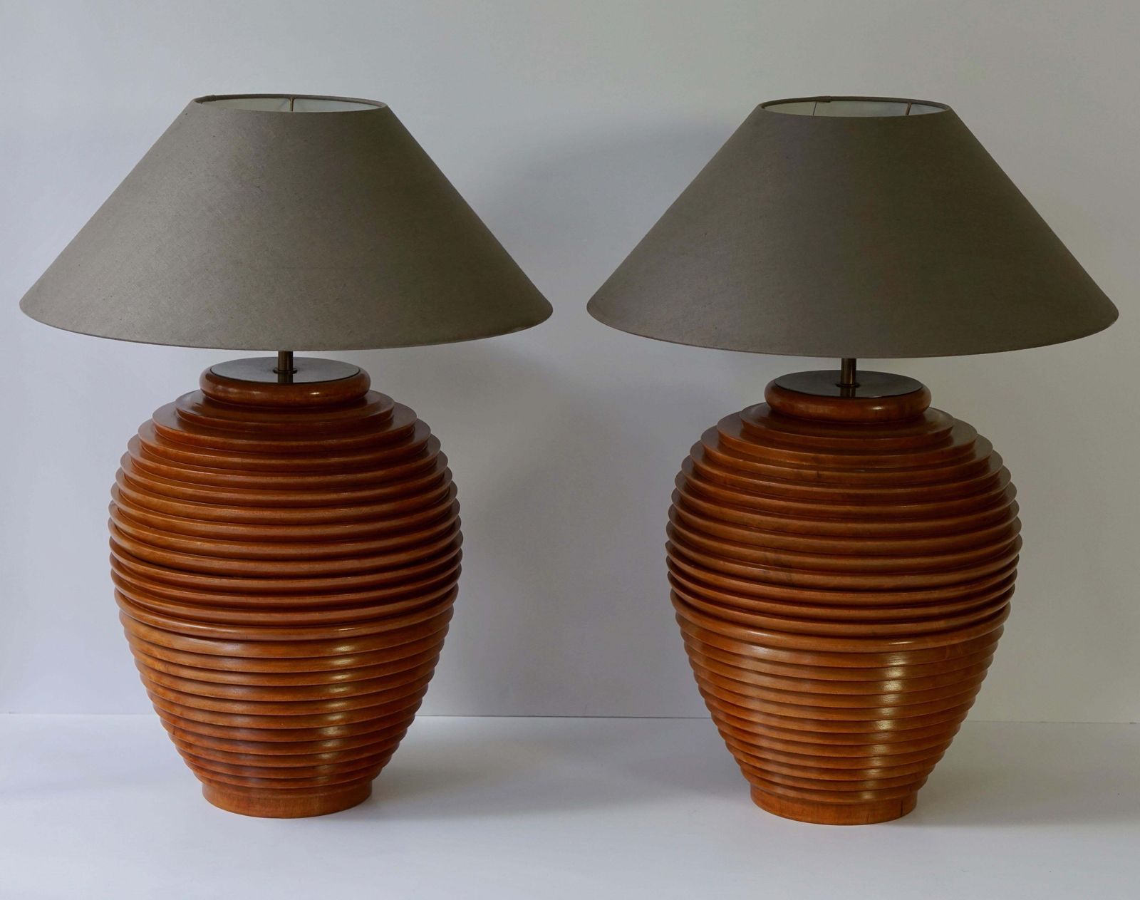 photo for sale One Large Wooden Table Or Floor Lamp, Birma