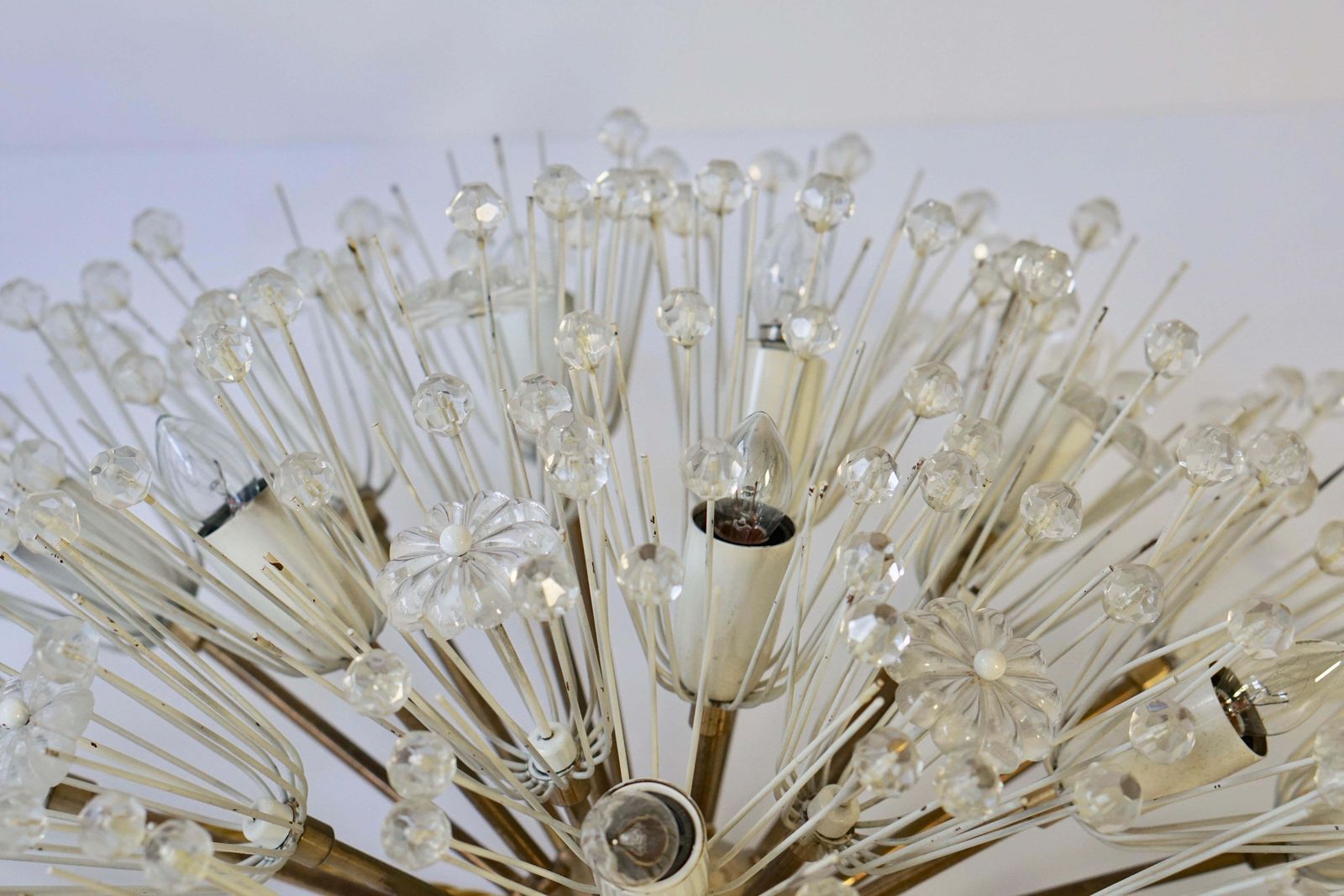 Emil Stejnar Snowball Flush Mount Chandelier photo vinterior