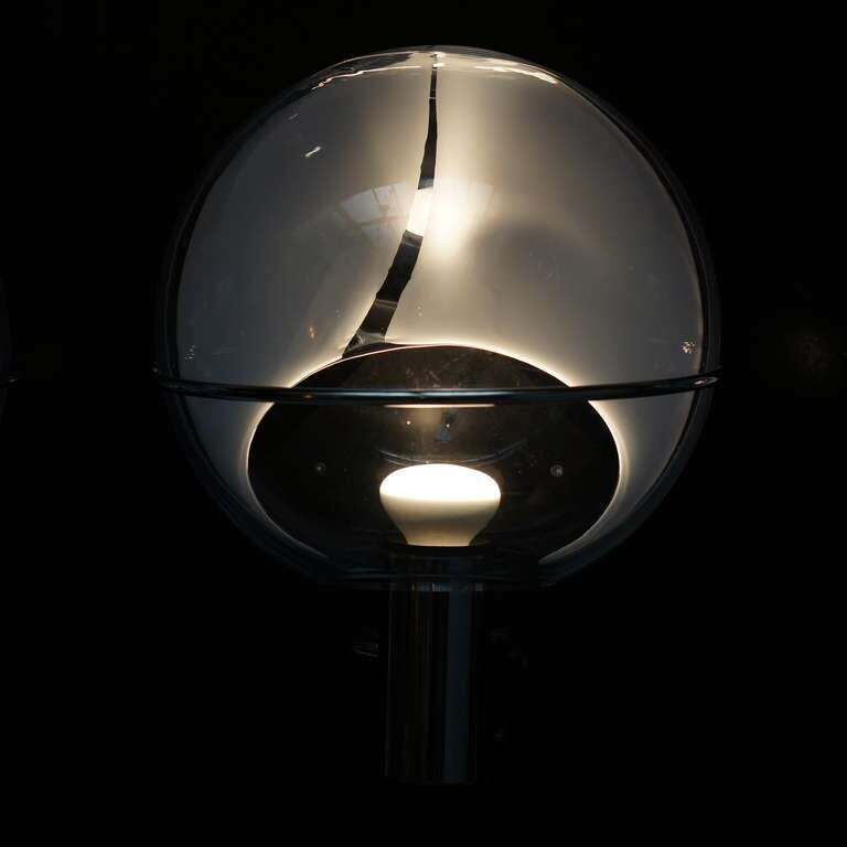 photo furniture Four Murano Wall Lamps By Toni Zuccheri