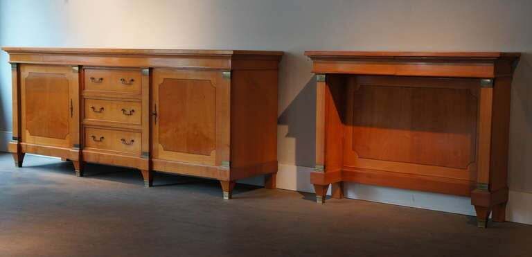 Fine Cherrywood 1950s Console Or Side Board photo for sale