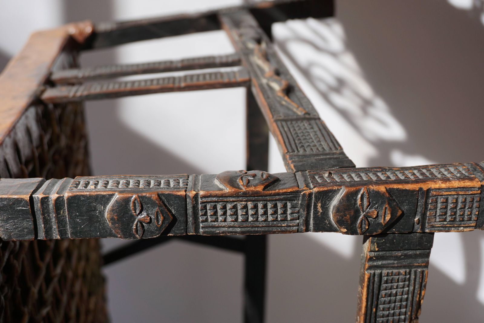 photo for sale Hardwood Chokwe Bench, Angola, 19th Century