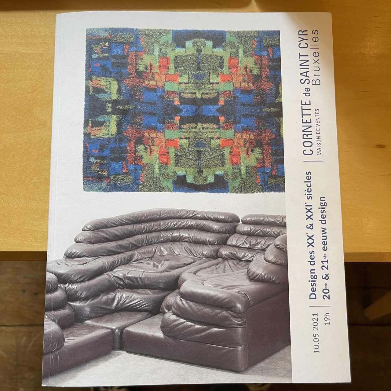 photo furniture Ritva Puolita Gilde Muster Edition, Abstract Pure Wool Carpet Ca 1965