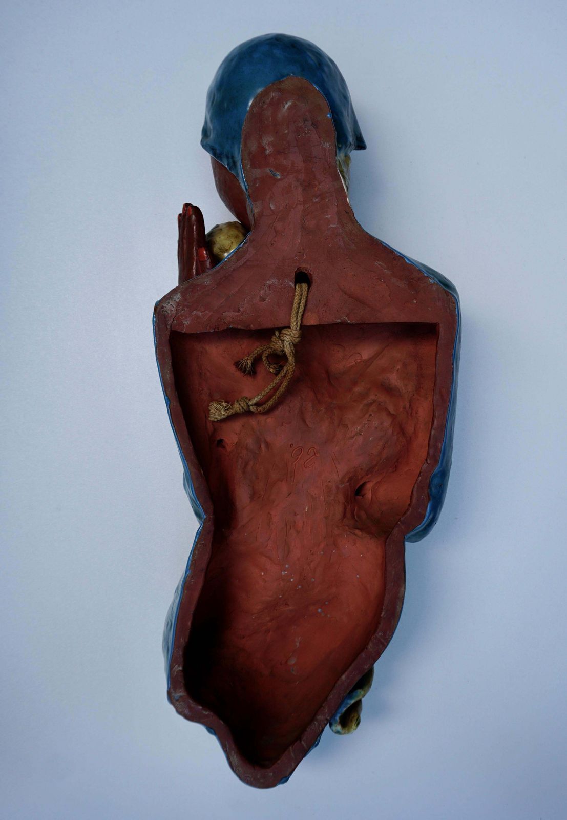 20th Century Madonna With Child Terracotta photo 1404.0