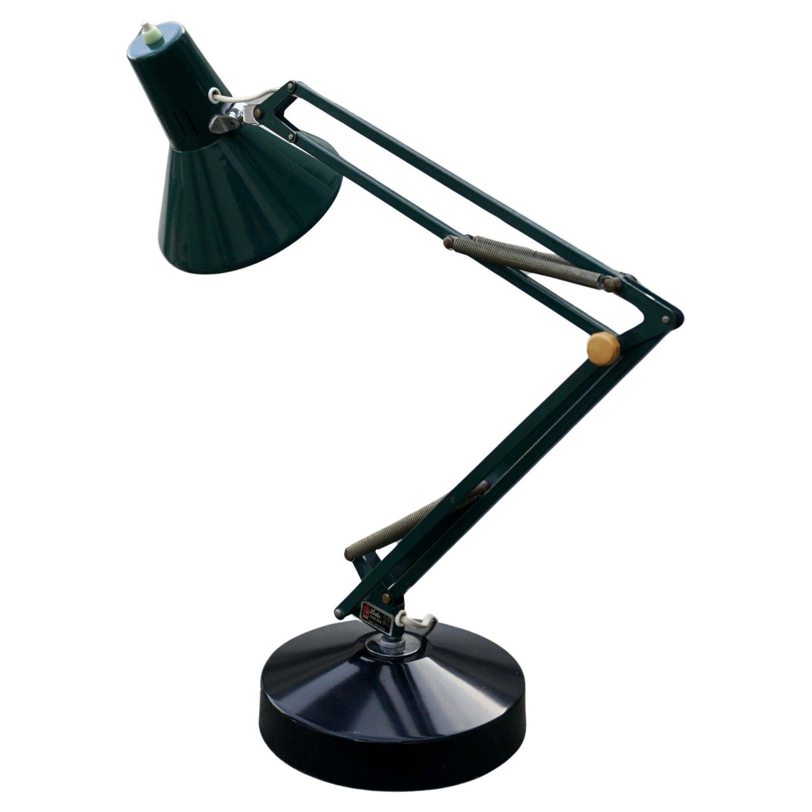 Industrial Office Architect Desk Lamp By Ledu, 1970s, Made In Sweden