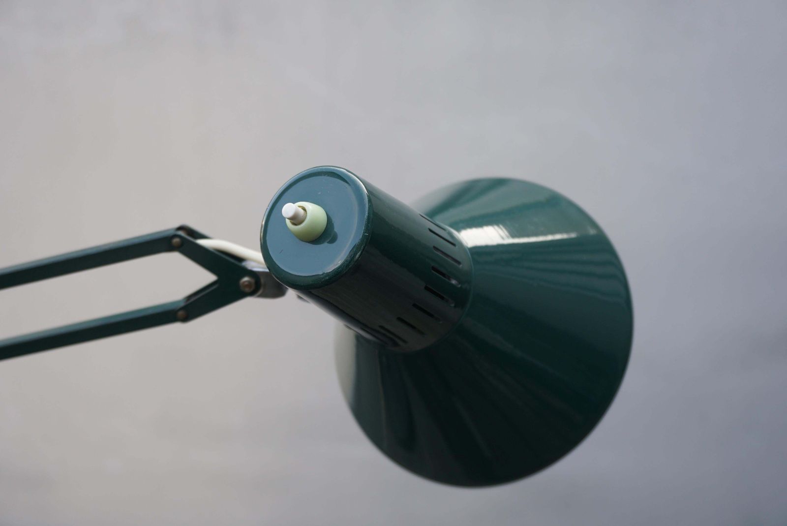 photo vintage Industrial Office Architect Desk Lamp By Ledu, 1970s, Made In Sweden