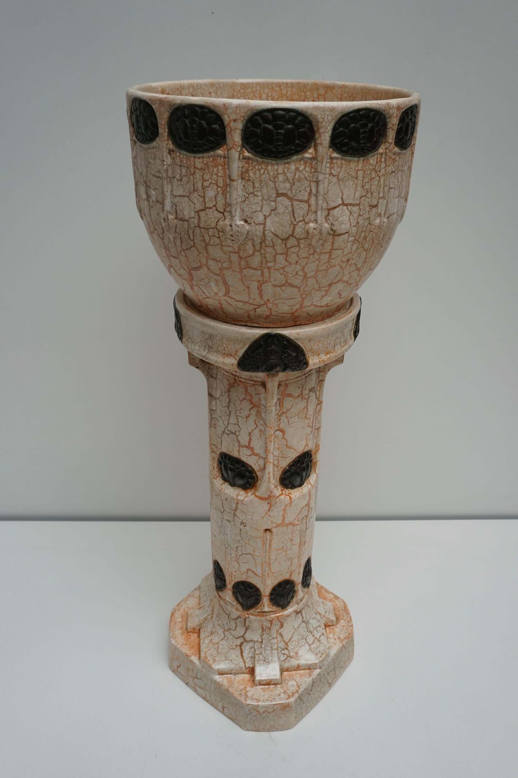 Jardinière And Matching Pedestal Stand photo Home Decor
