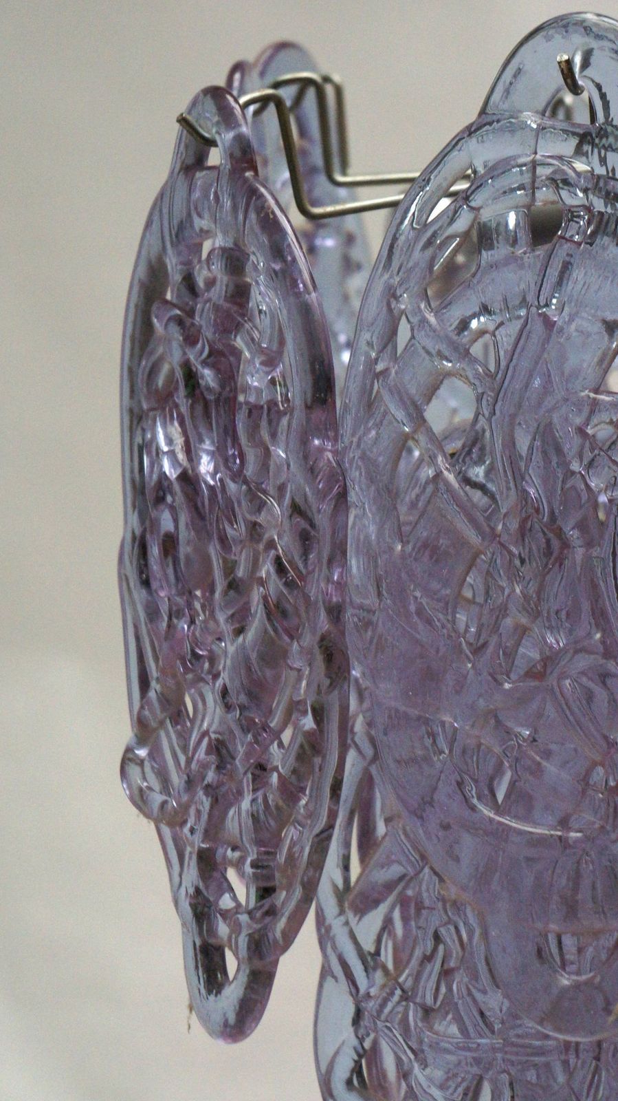 photo for sale Murano Glass Chandelier By Carlo Nason For Mazzega