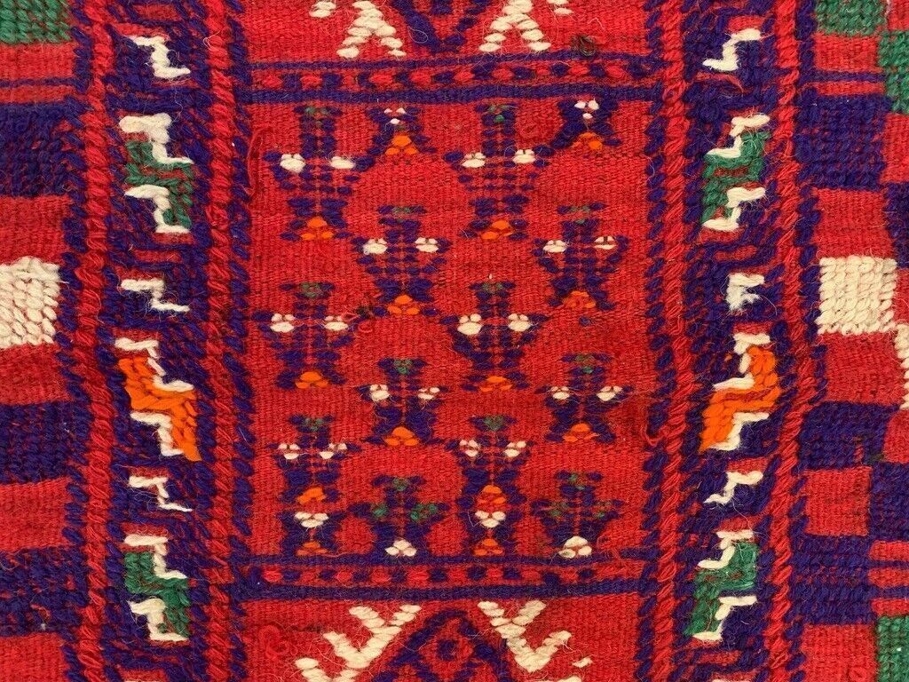 Small Vintage Turkish Kilim Rug 152x75 Cm Wool Kelim photo vinterior