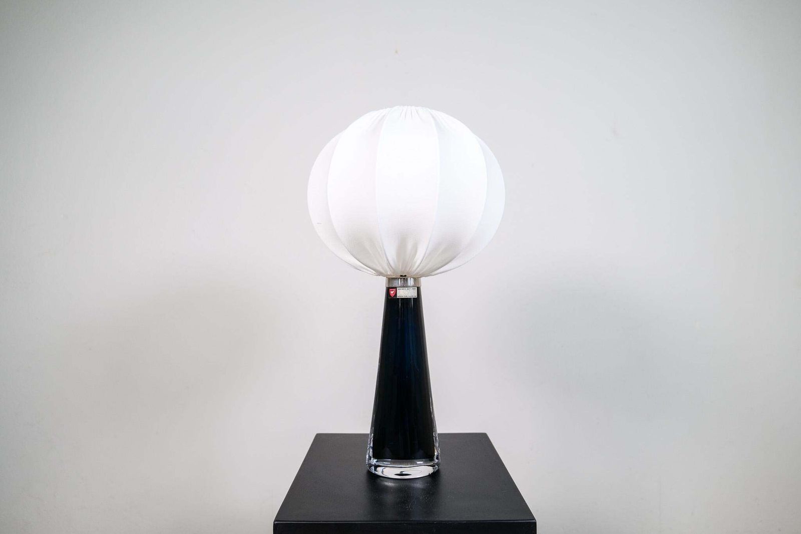 Midcentury Modern Sculptural Table Lamp By Carl Fagerlund Orrefors Sweden photo Lighting