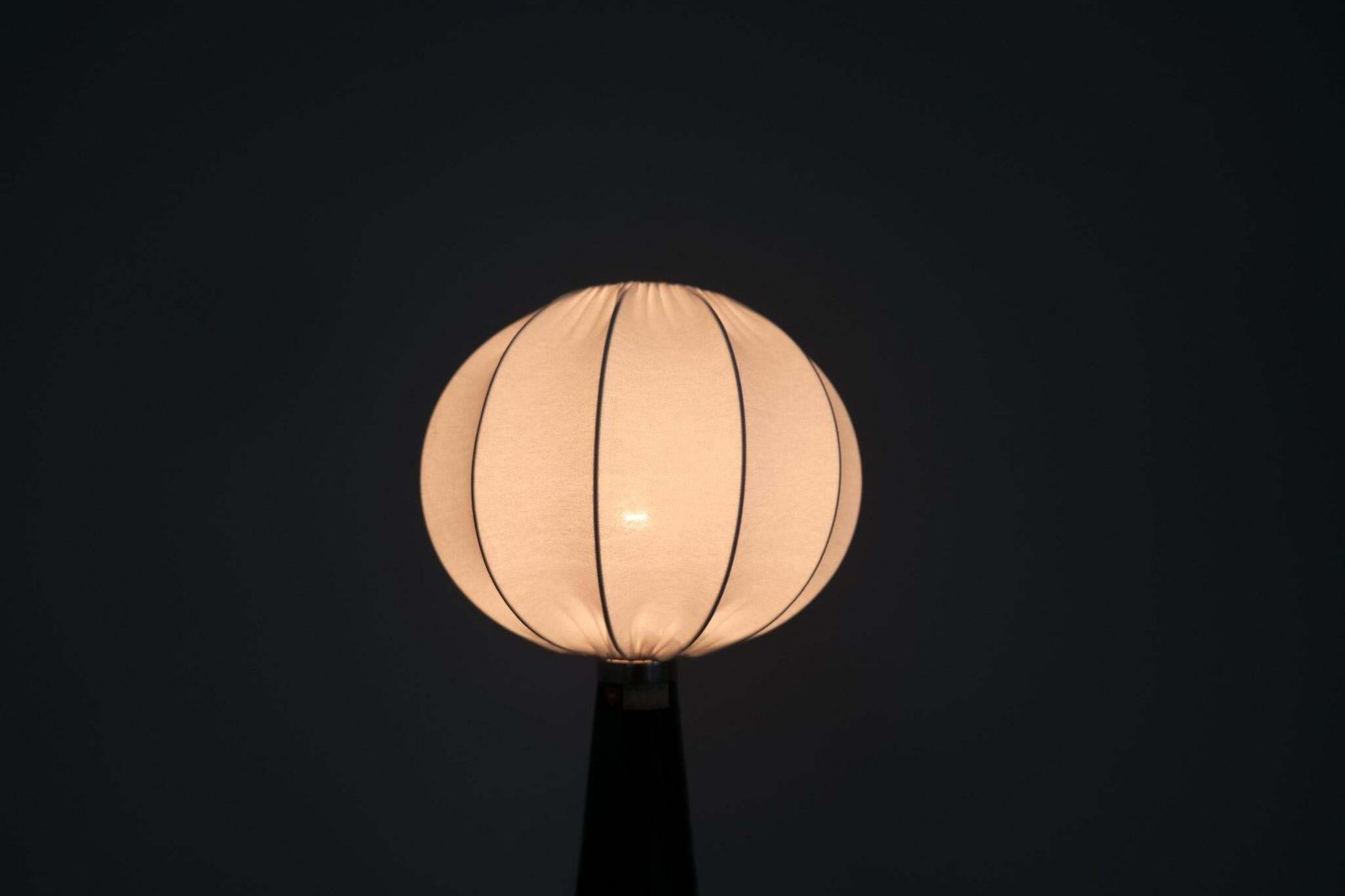 1279.0 Midcentury Modern Sculptural Table Lamp By Carl Fagerlund Orrefors Sweden photo