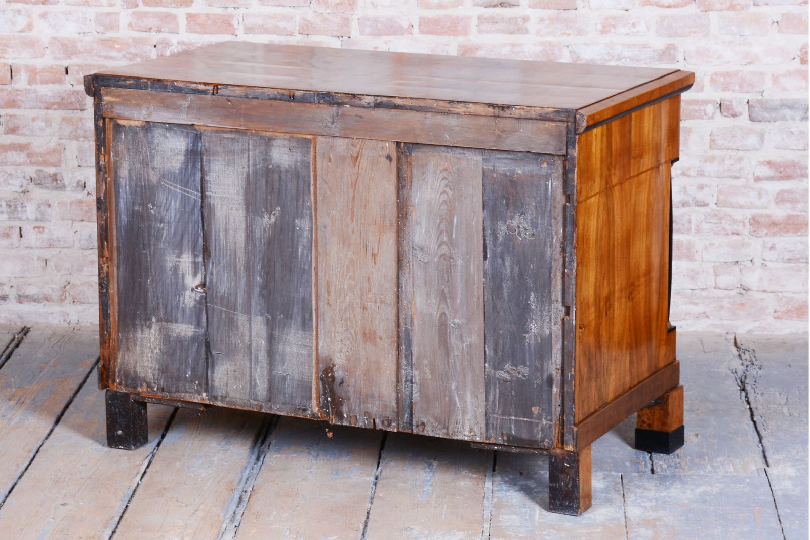photo vinterior Restored Empire Chest Of Drawers, Walnut, Maple, Spruce, Austria, 1820s