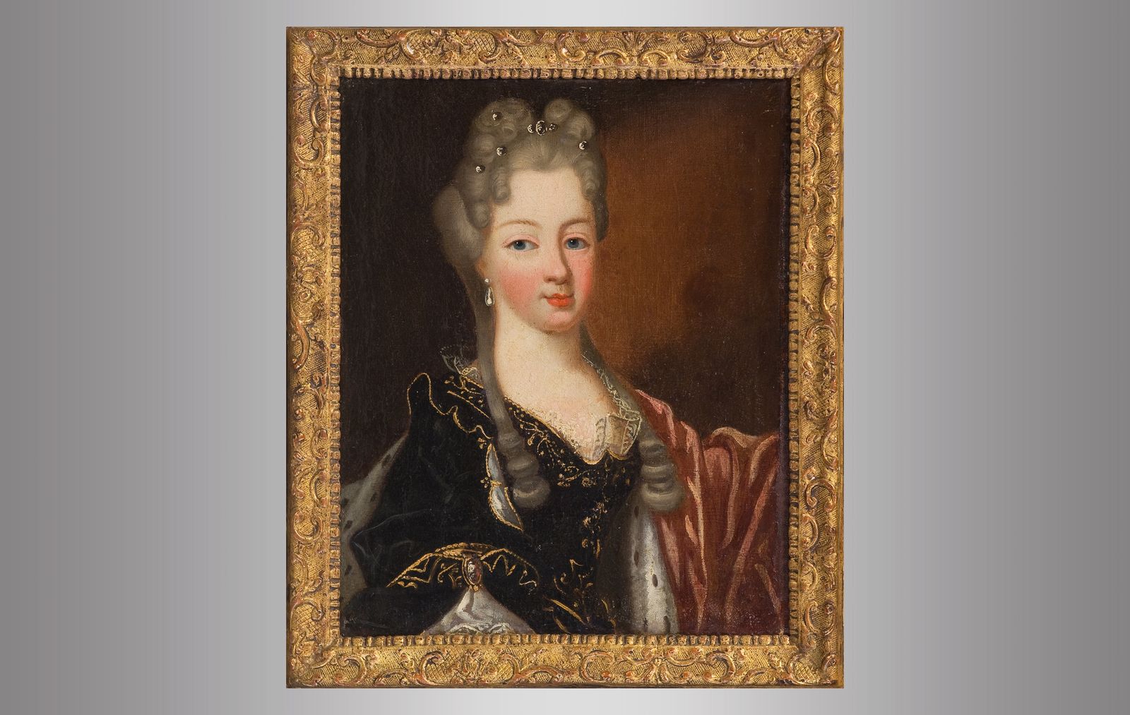 A Delicious Naif Paintings Of Two Daughters Of Louis XV Eighteenth Century photo furniture