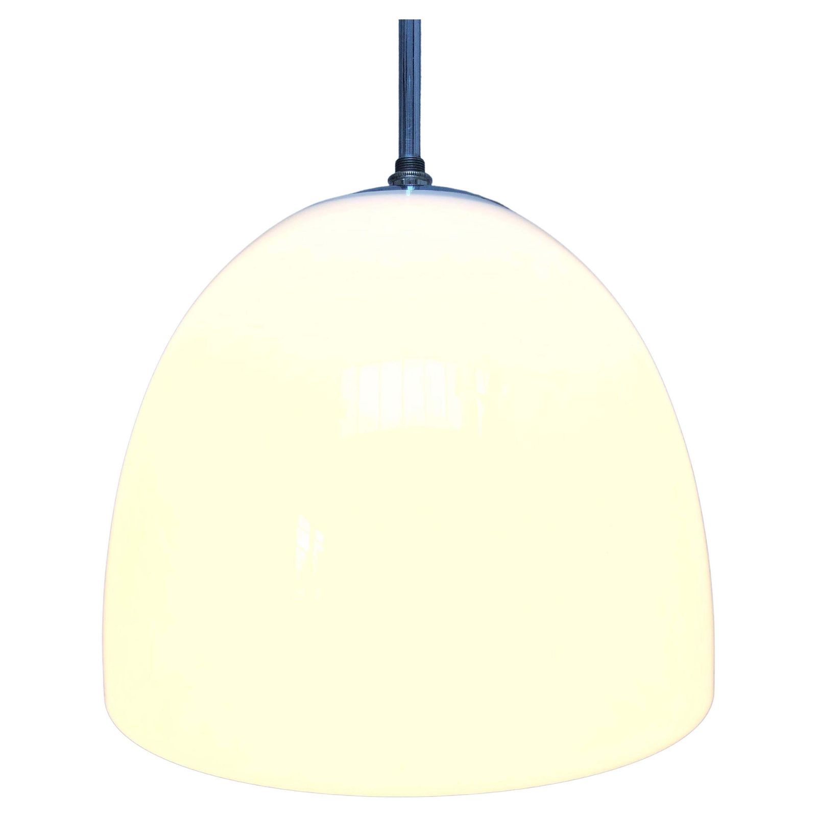 Vintage Vilhelm Lauritzen For Louis Poulsen Opaline Delta Pendent