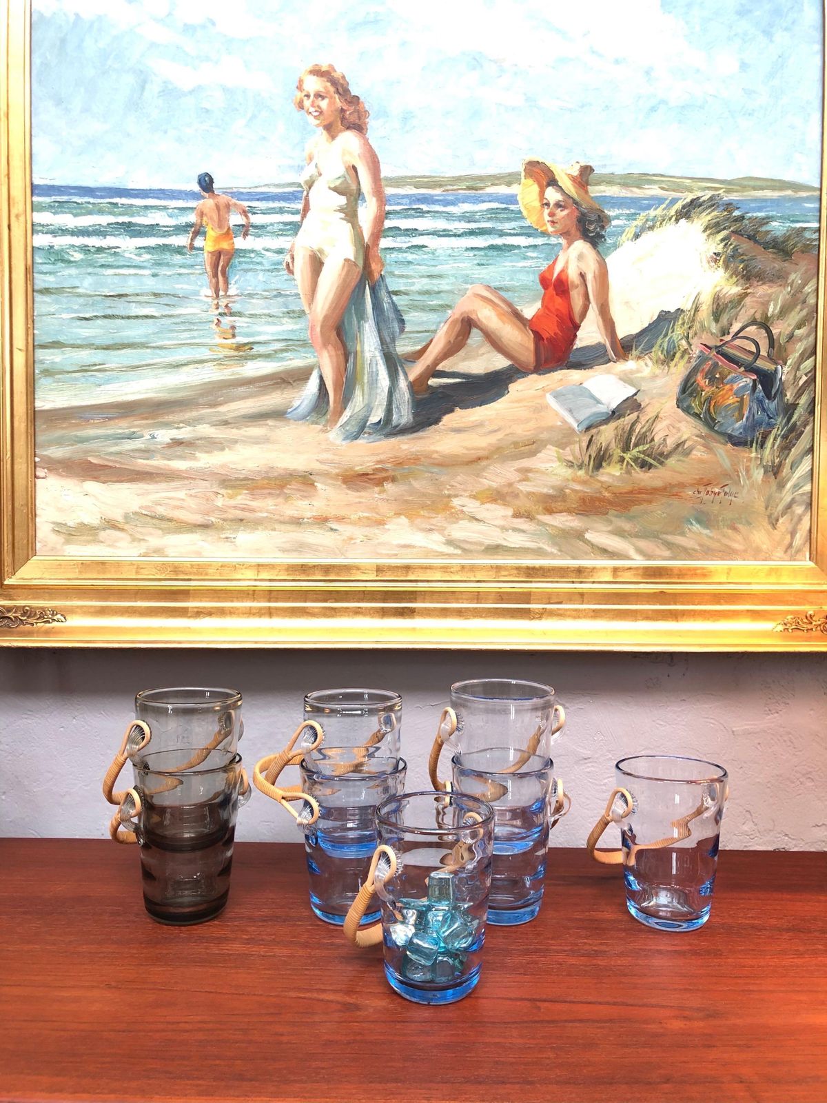 photo for sale Vintage Ice Bucket By Per Lütken For Holmegaard Glass Works