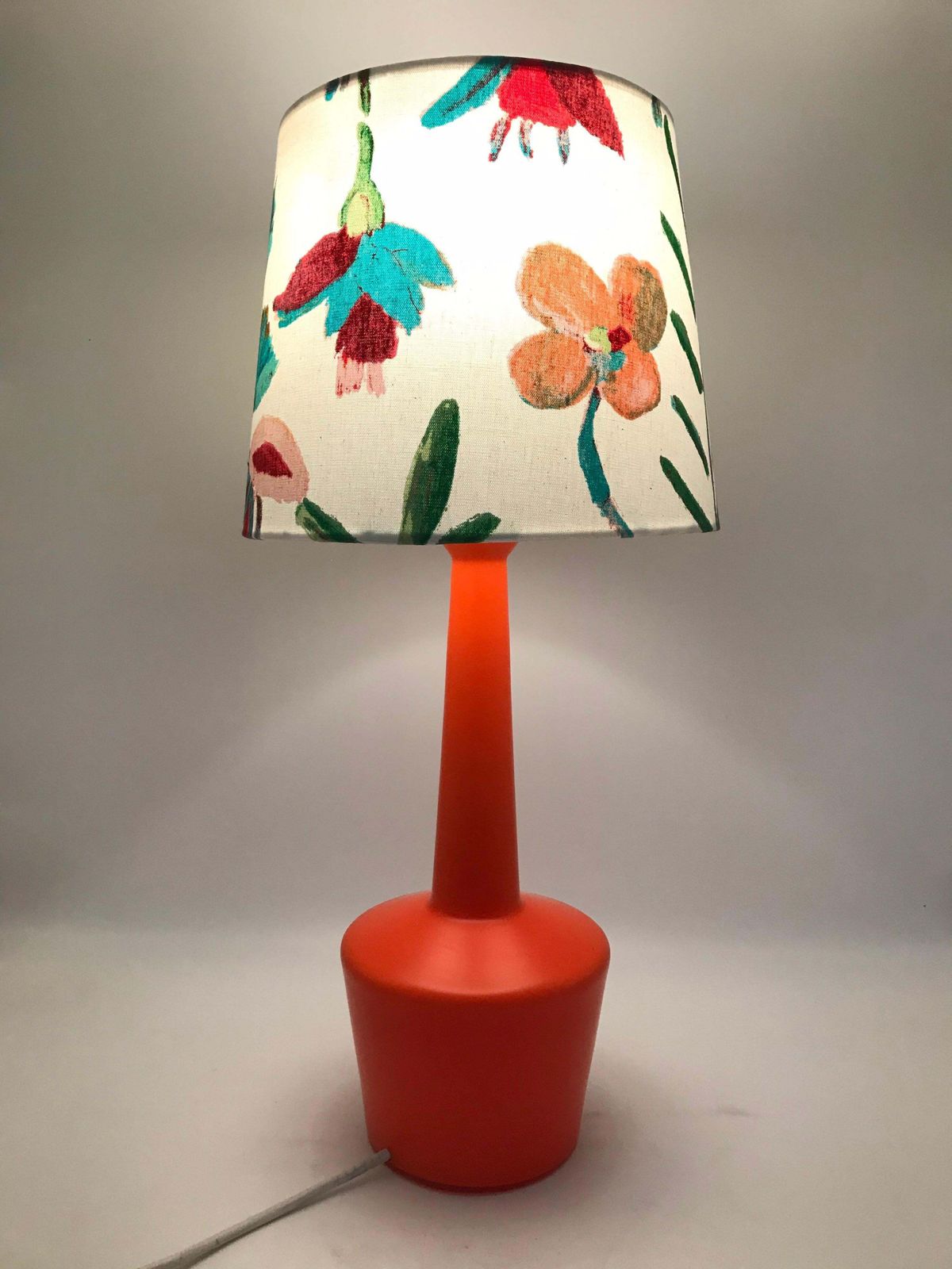 Vintage Danish Table Lamp By Kastrup Glass Works From The 1960s photo furniture