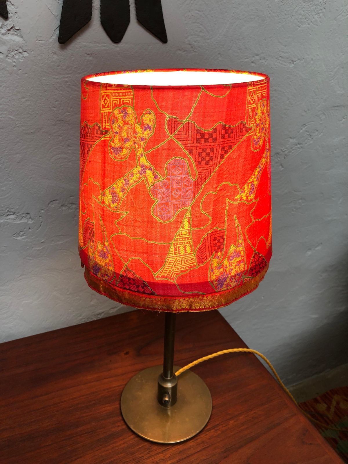 Vintage Brass Table Lamp By Fog & Mørup Lamp Makers From The 1940s photo 504.0