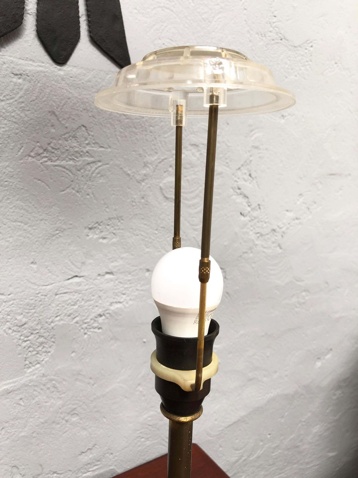 Vintage Brass Table Lamp By Fog & Mørup Lamp Makers From The 1940s photo buy