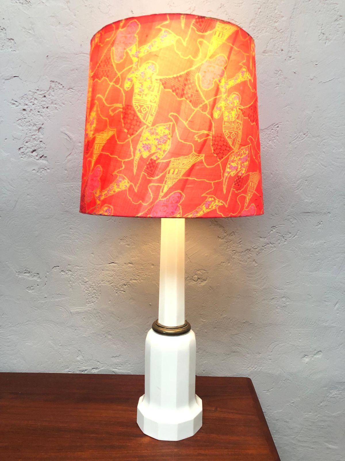 Large Antique Heiberg Ceramic Electrified Oil Table Lamp photo furniture