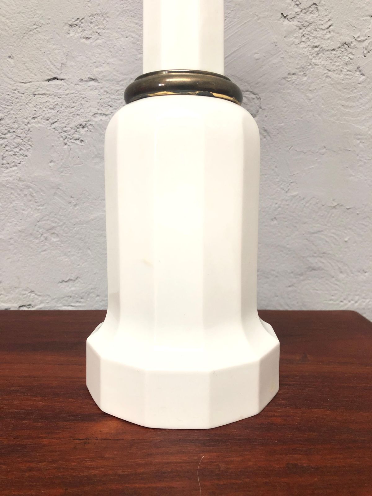 Large Antique Heiberg Ceramic Electrified Oil Table Lamp photo 616.0