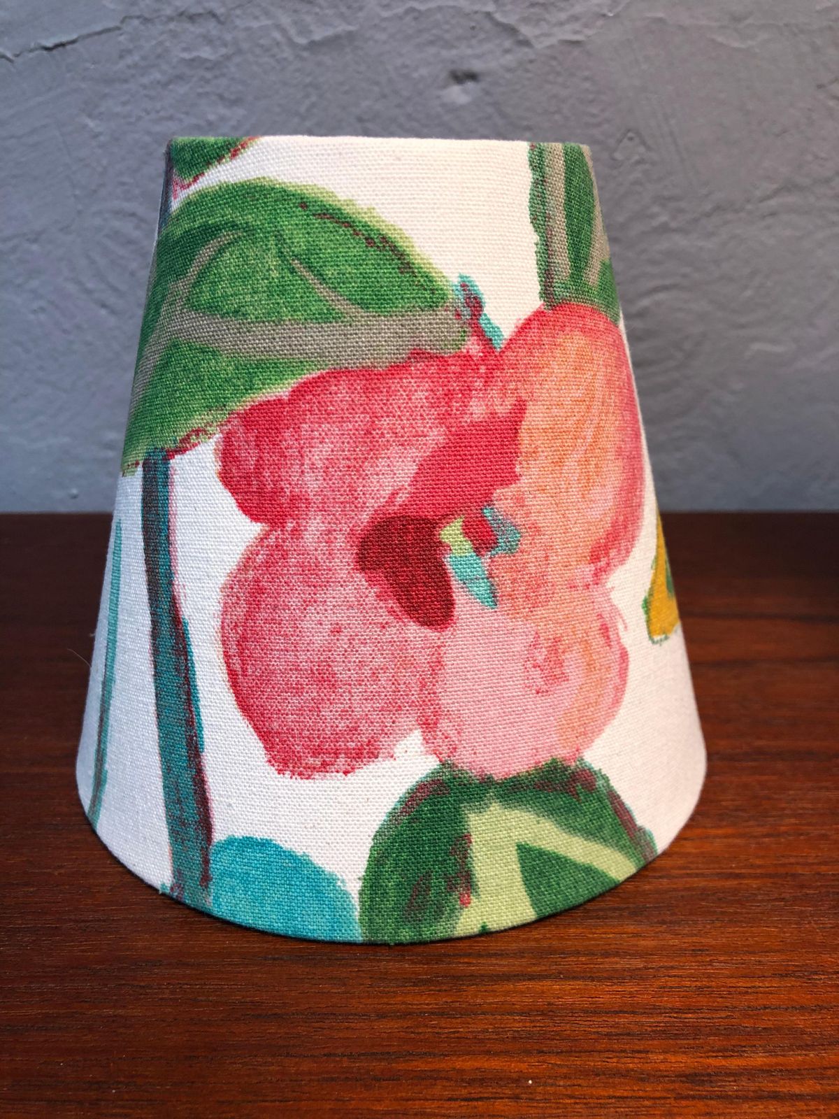 photo buy A Vintage Pair Of Danish Mid Century Modern Teak Table Lamps Shades Included