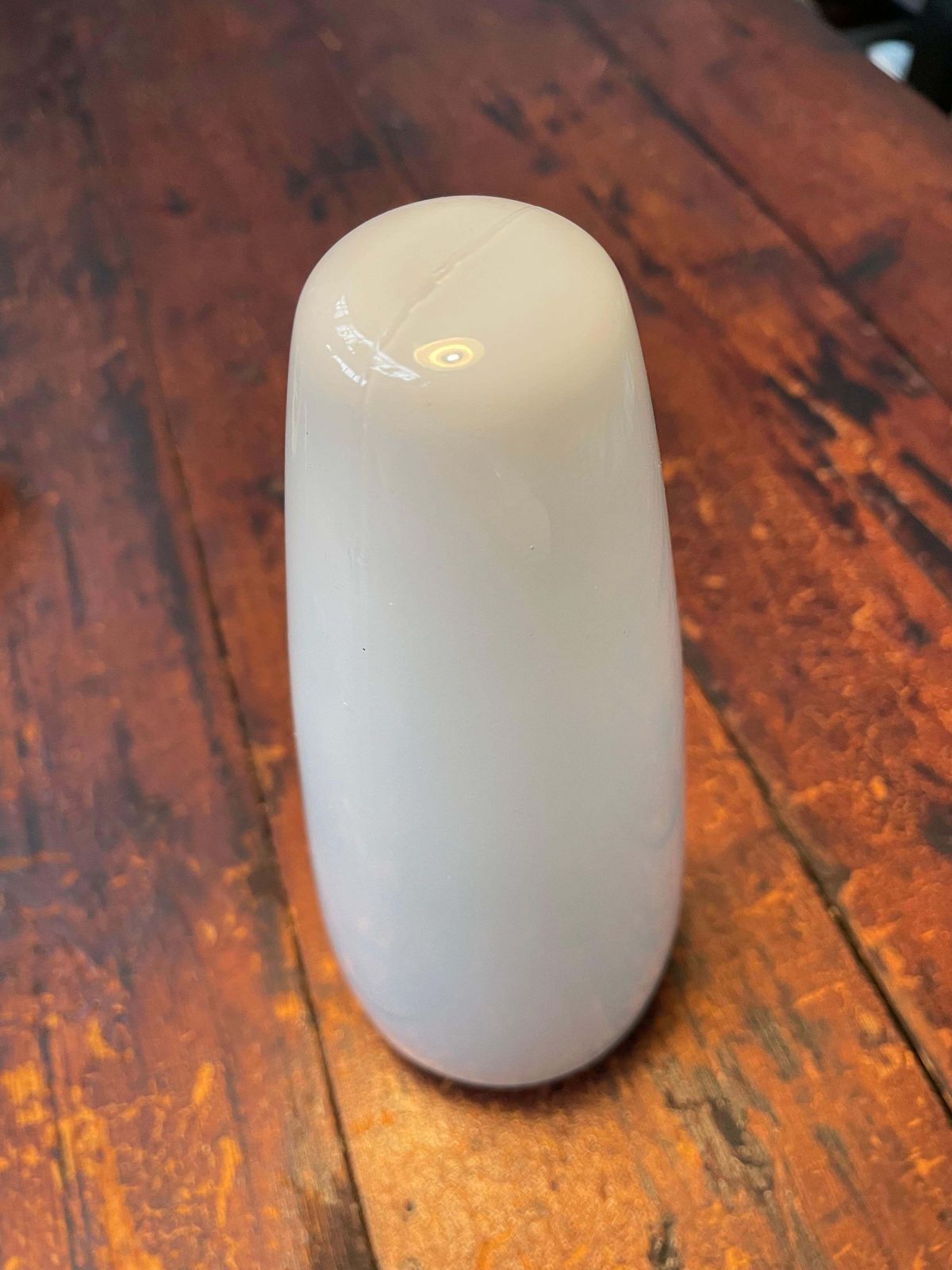 photo for sale Vintage Ifö Of Sweden Ceramic Bathroom Lamps With Opaline Shades From The 1960s
