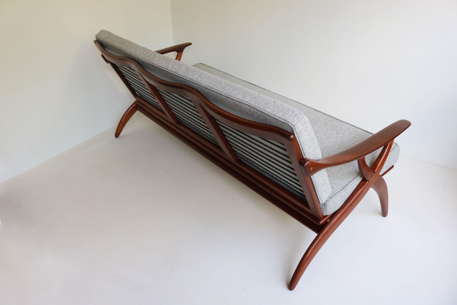 Vintage Dutch Design Sofa In Teak By De Ster Gelderland Mid Century Modern 1950 photo Furniture