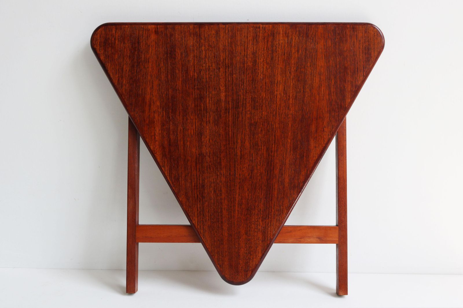 Danish Foldable Side Table In Teak Designed By Illum Wikkelsø For Cfc Silkeborg photo 1334.0