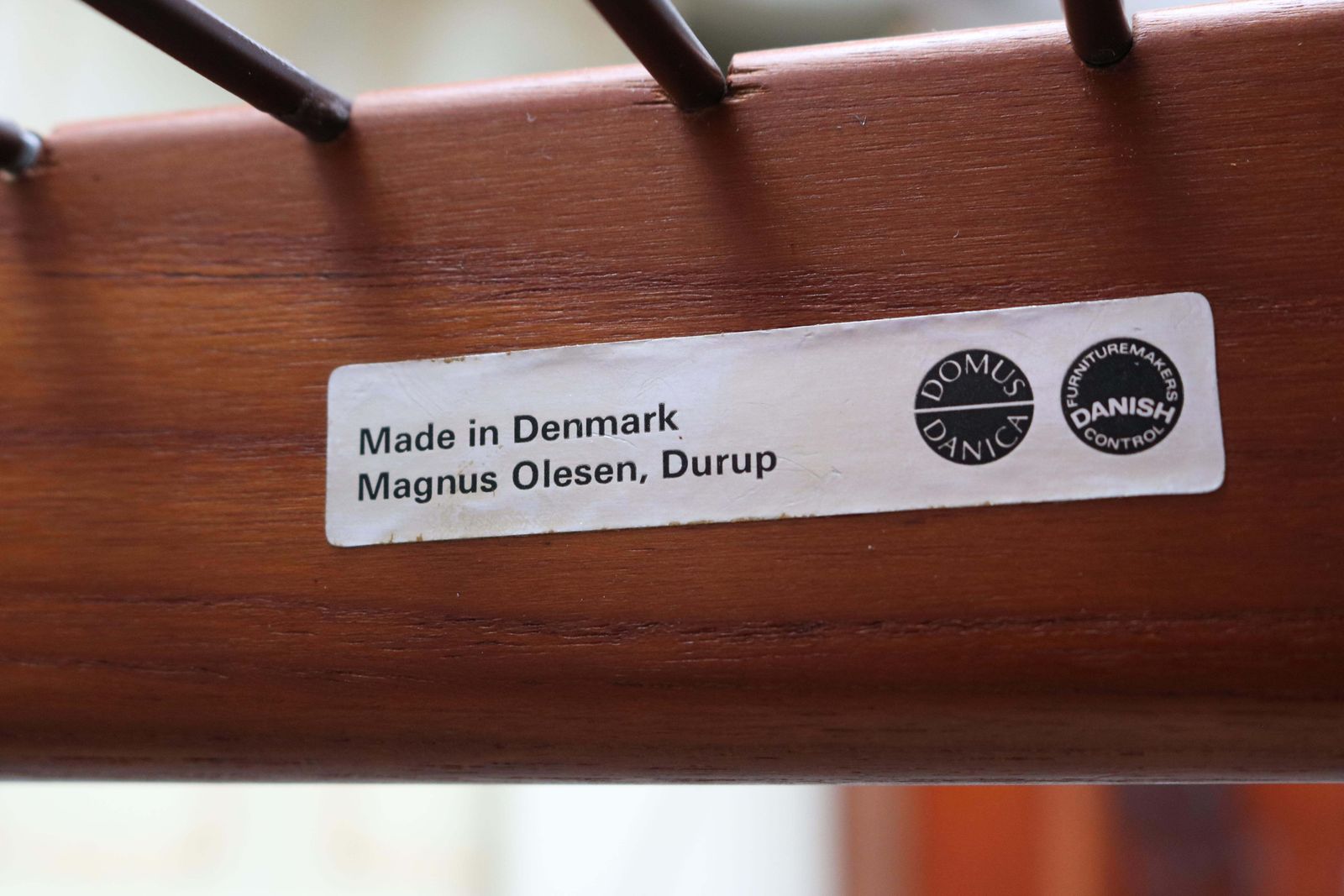 photo vinterior Pair Of Danish Design Paper Knife Lounge Chairs By Kai Kristiansen In Teak Black