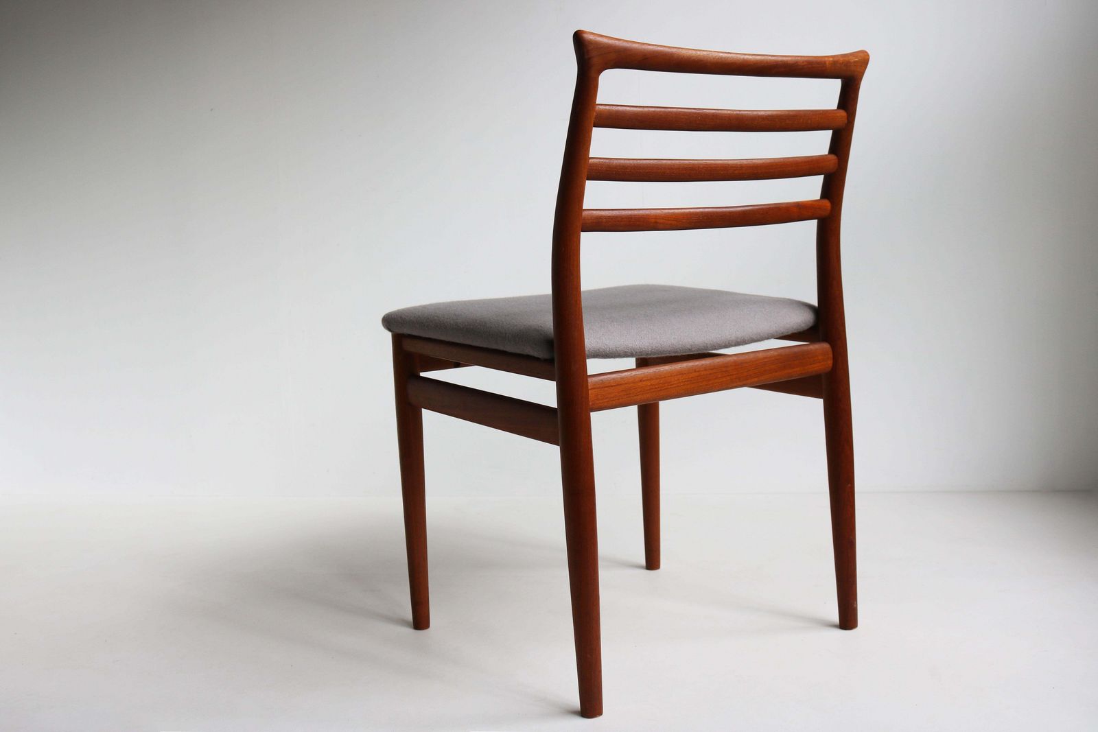 Set Of Six Danish Design Dining Chairs By Erling Torvits 1960 Teak Mid Century photo vinterior